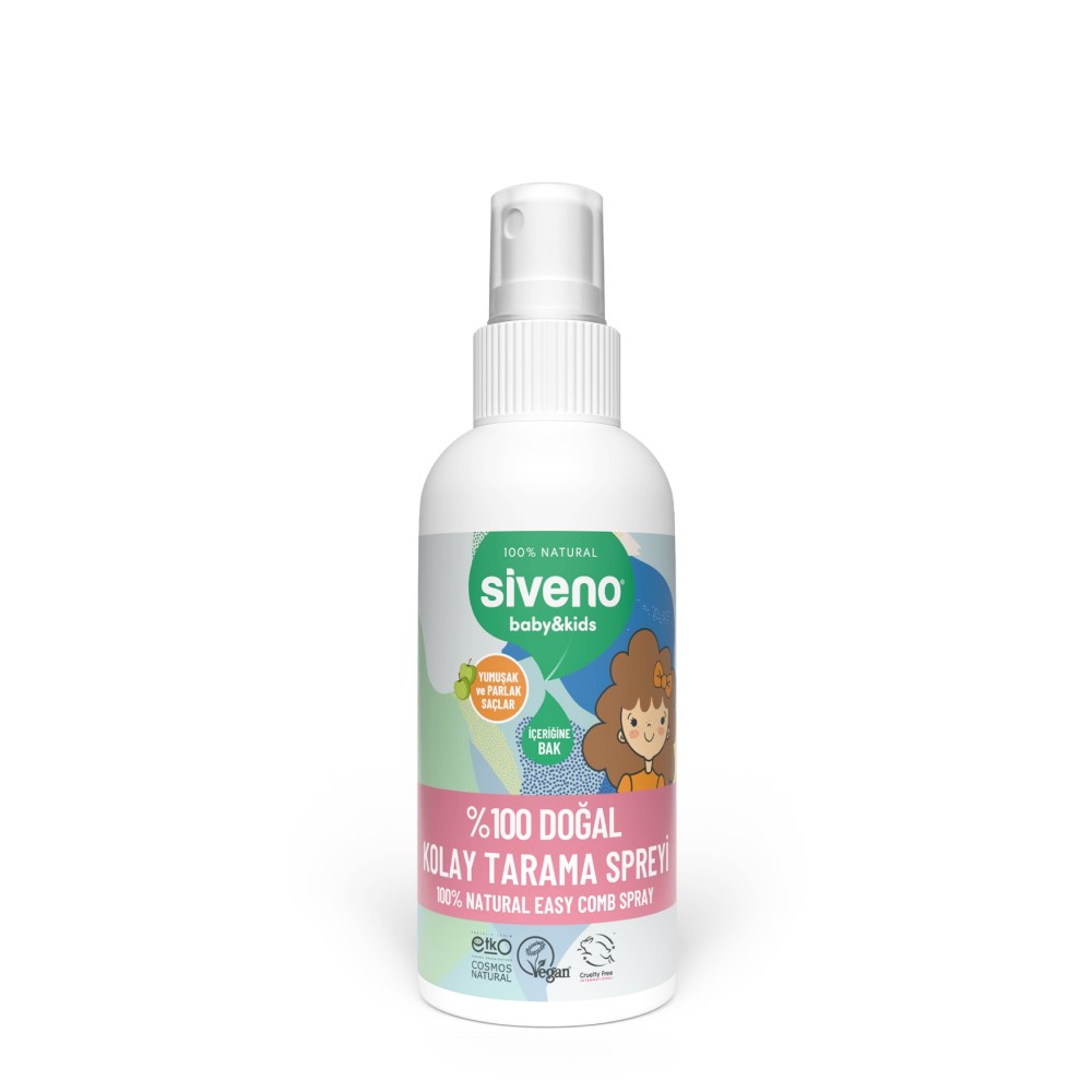 Siveno %100 Doğal Çocuklar İçin Kolay Tarama Spreyi 100 ml