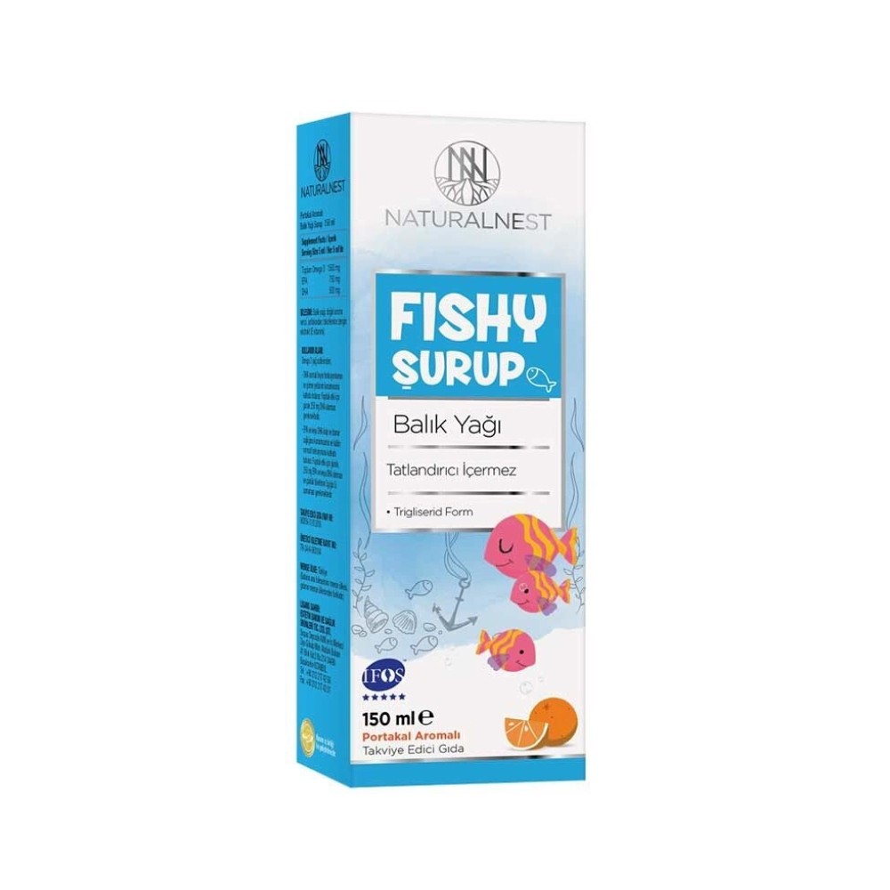 Naturalnest Fishy Balık Yağı Şurup 150 ml