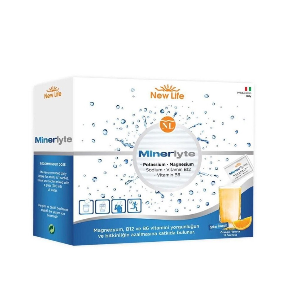 New Life Minerlyte Magnezyum 12 Şase