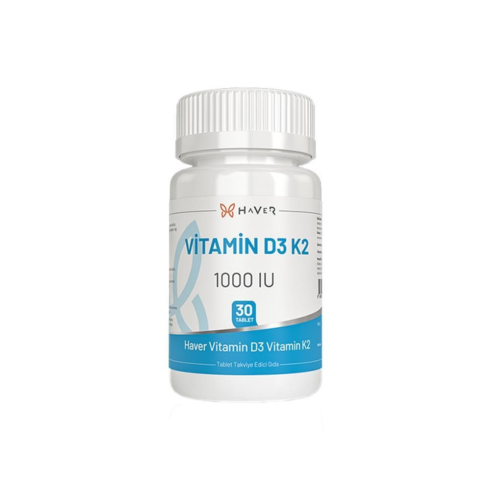 Haver Vitamin D3 K2 30 Tablet