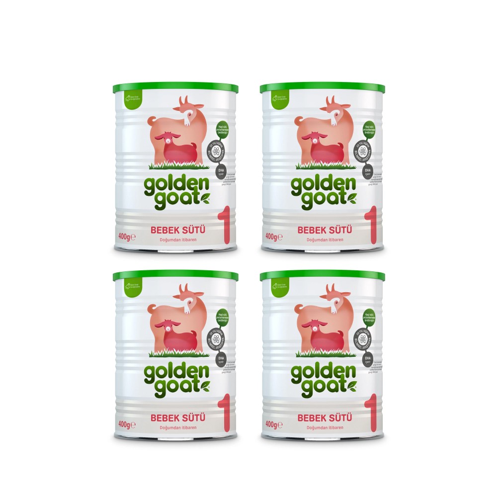 Golden Goat Keçi Bebek Sütü 1 Numara 400 g x 4 adet