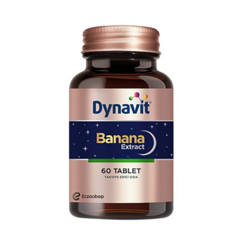 Dynavit Banana Extract Muz Ekstresi İçeren 60 Tablet