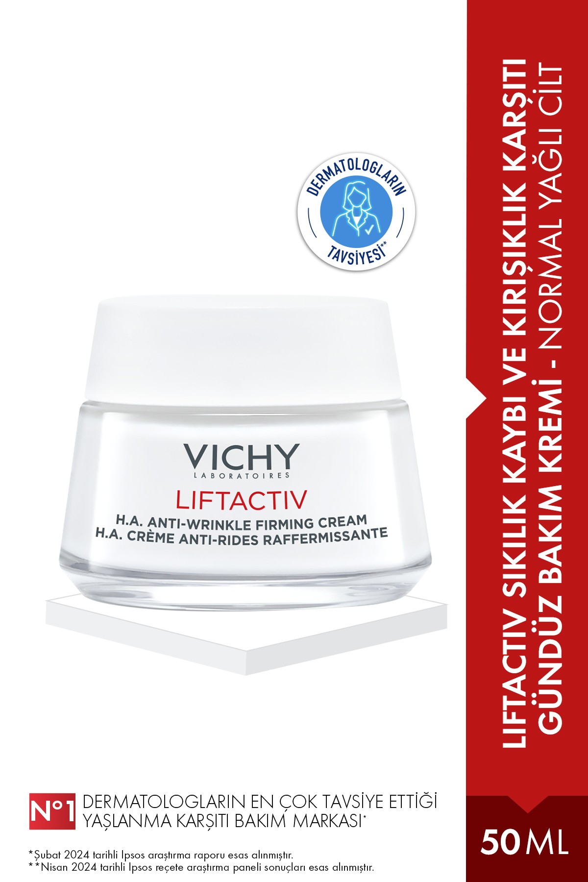 Vichy Liftactiv Supreme PNM Kırışıklık Karşıtı Krem 50 ml