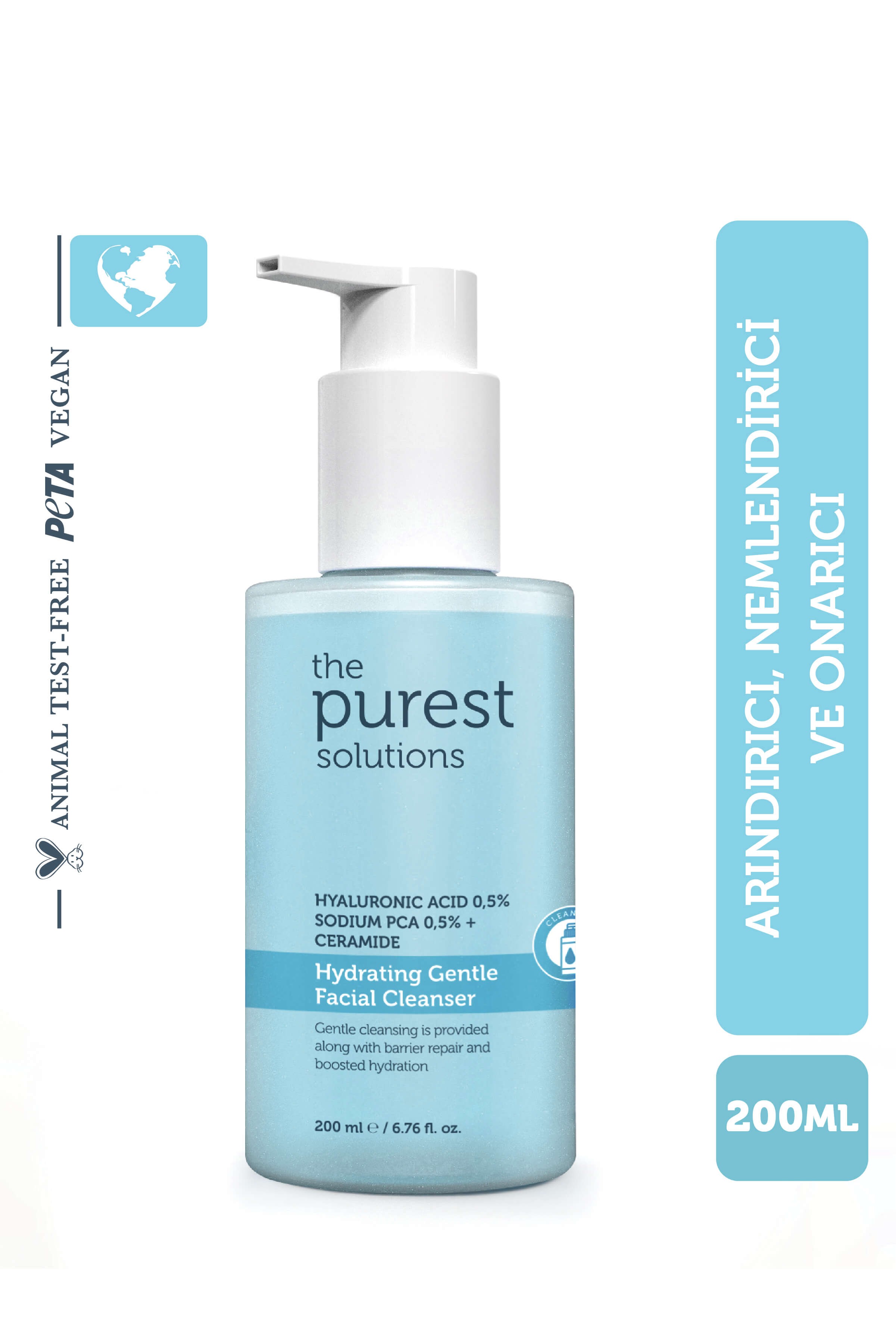 The Purest Solutions Hydrating Gentle Facial Cleanser Cilt Temizleyici 200 ml