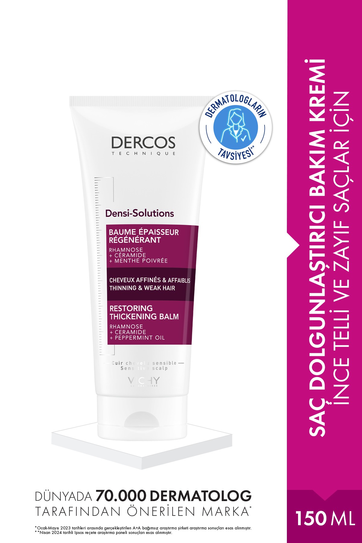 Vichy Dercos Densi Solutions Dolgunlaştırıcı Saç Kremi 200 ml