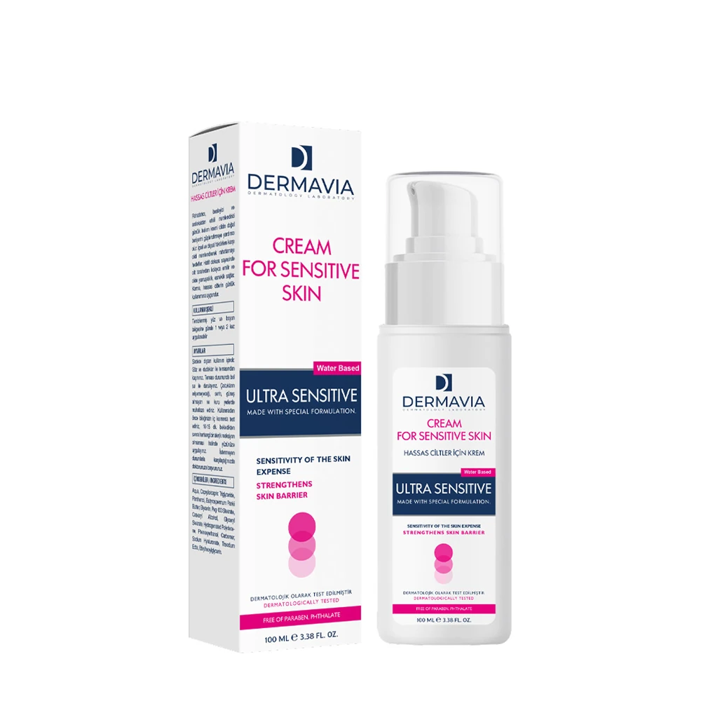 Dermavia Hassas Ciltler İçin Nemlendirici Krem 100 ml
