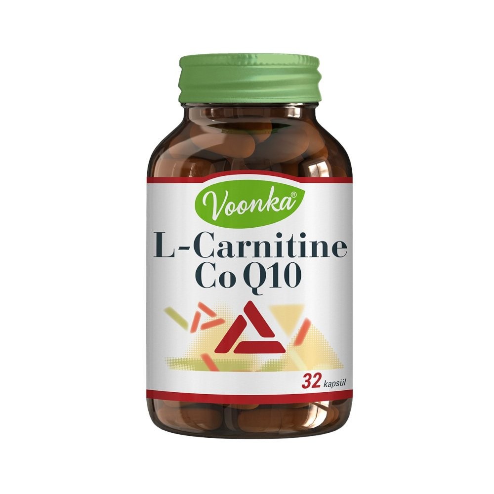 Voonka L-Carnitin & CoQ10 Koenzim 32 Kapsül