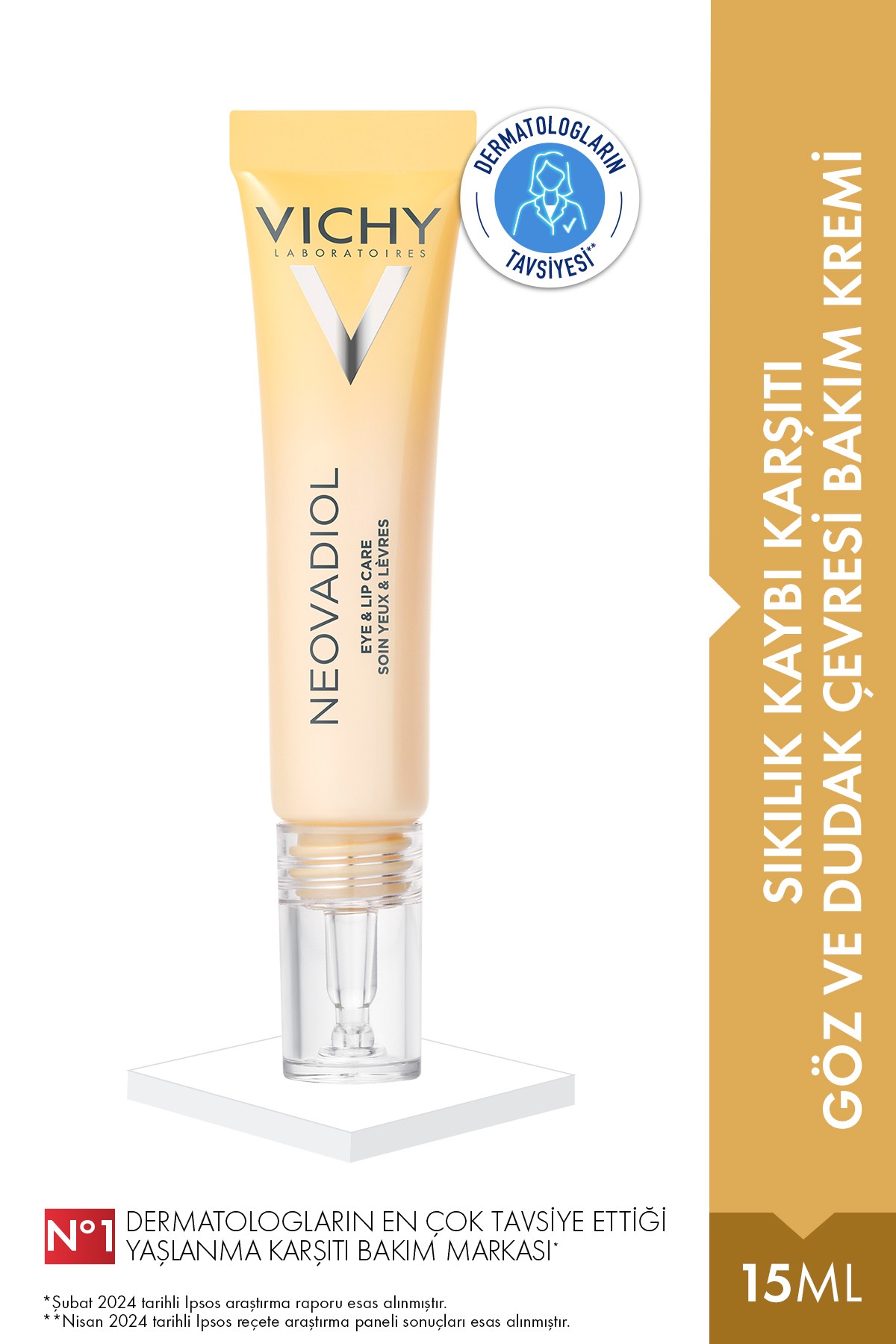 Vichy Neovadiol Gf Contours Göz Dudak Çevresi Bakım Kremi 15 ml