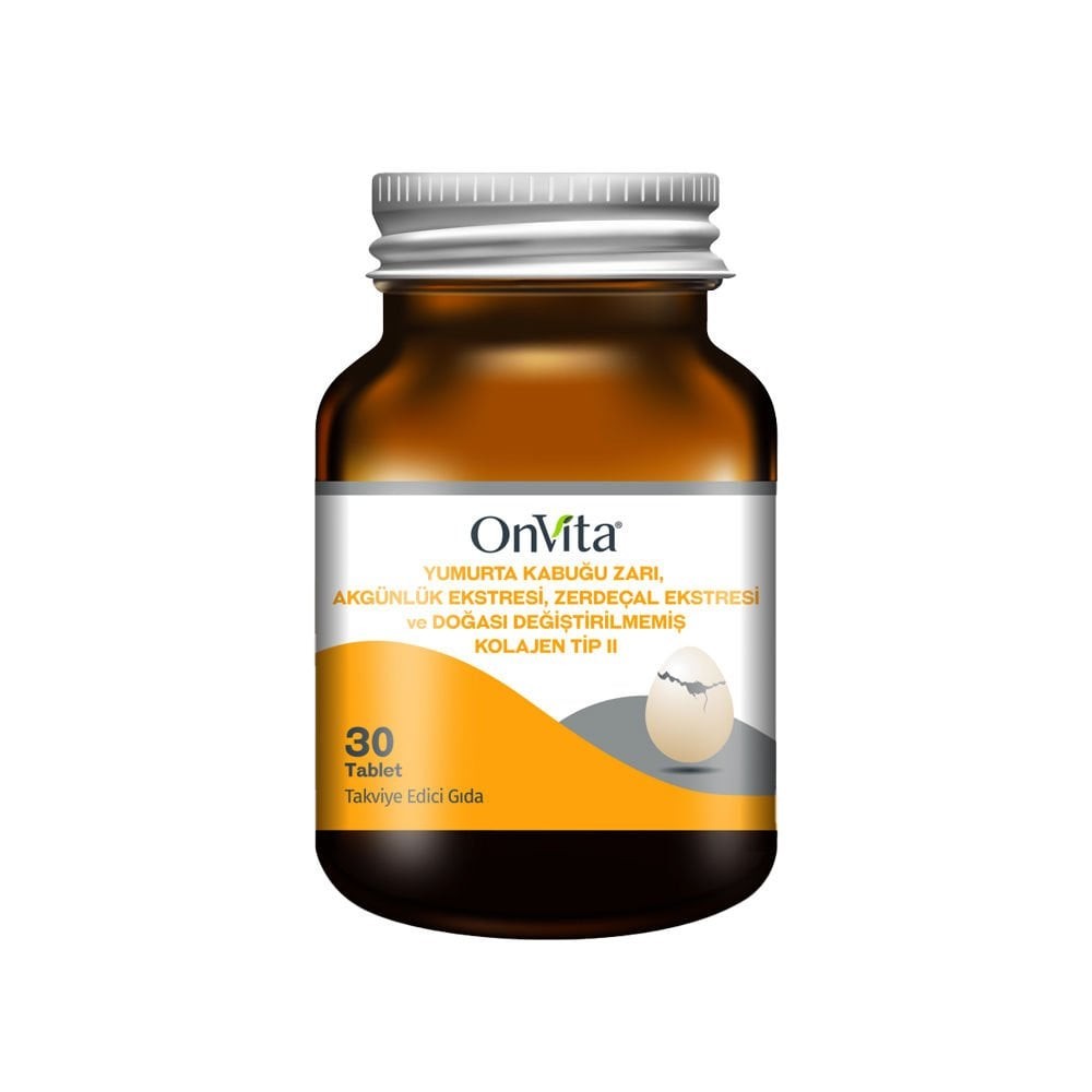 OnVita Yumurta Kabuğu Zar Tip II Kolajen 30 Tablet