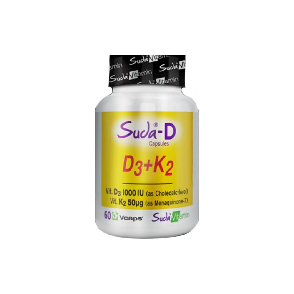 Suda Vitamin Suda-D D3+K2 60 Kapsül