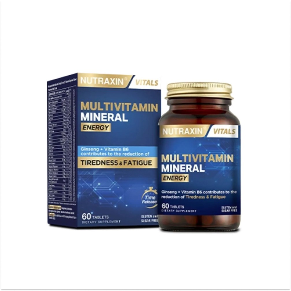 Nutraxin Multivitamin Mineral Energy 60 Tablet