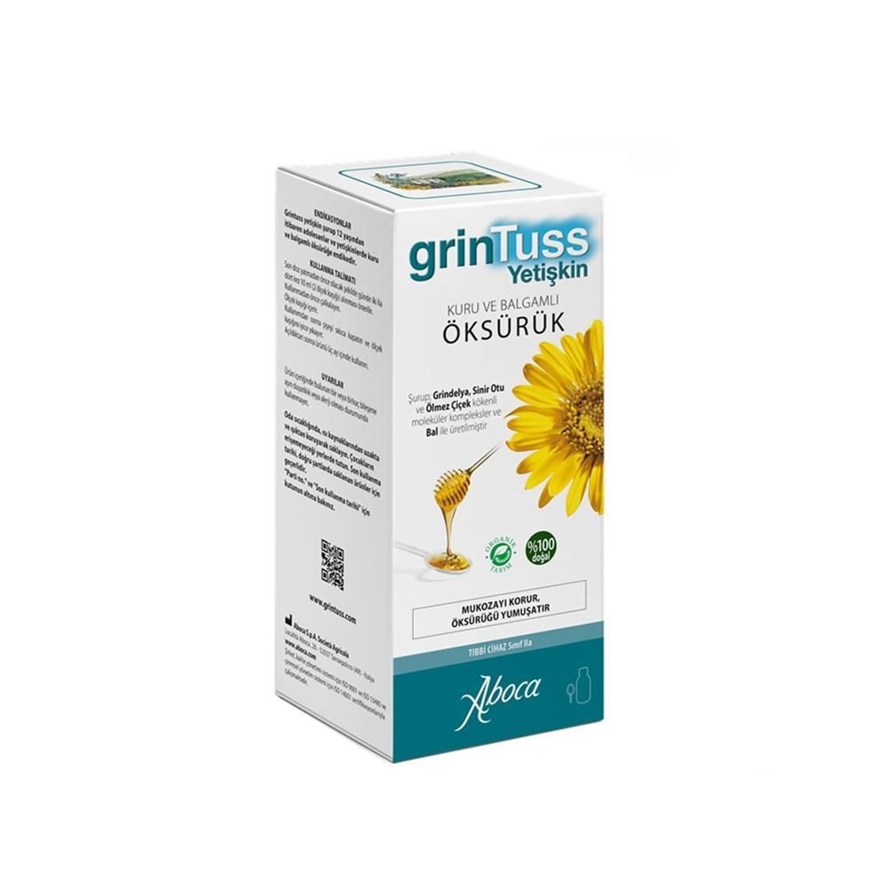 Grintuss Yetişkin Öksürük Şurubu 128 gr