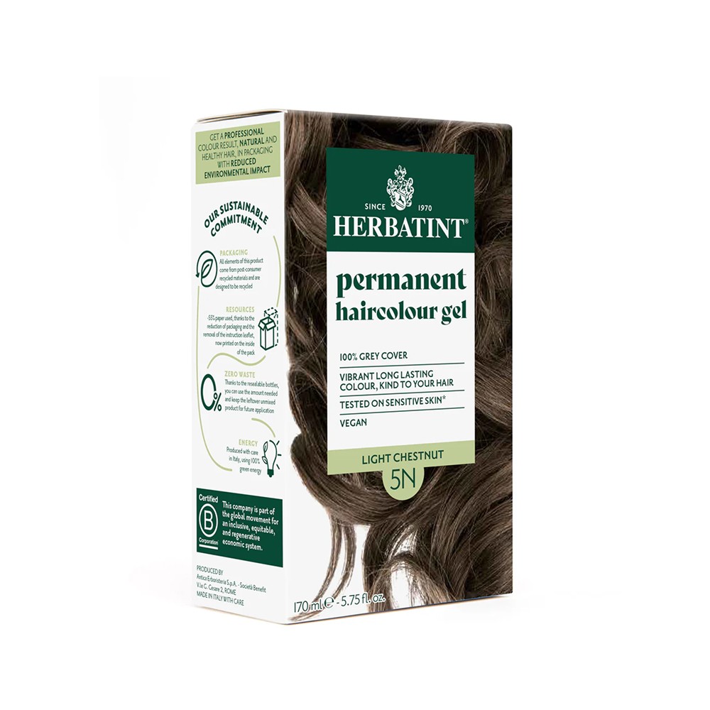 Herbatint Light Chestnut 5N Açık Kestane Saç Boyası 170 ml