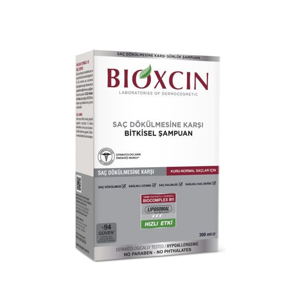 Bioxcin Genesis Kuru ve Normal Saçlar İçin Dökülme Karşıtı Şampuan 300 ml