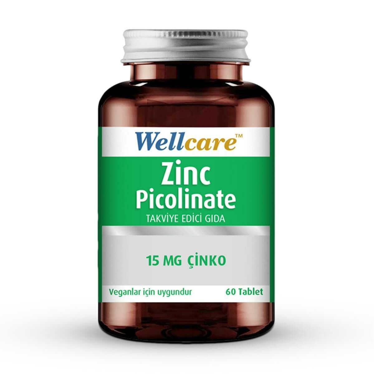 Wellcare Çinko Pikolinat 15 mg 60 Tablet