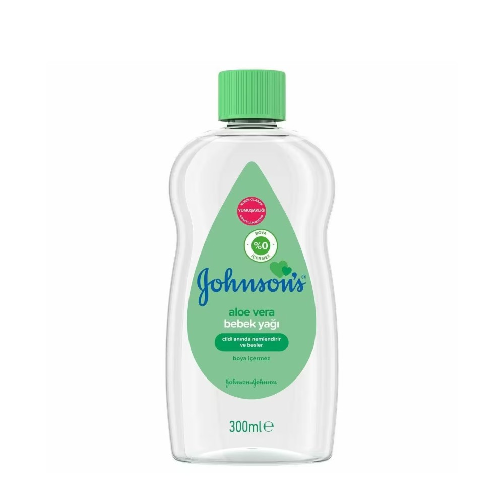 Johnsons Baby Aloe Vera Bebek Yağı 300 ml