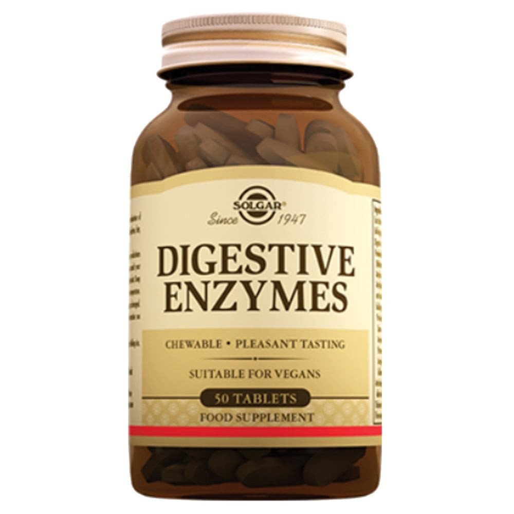 Solgar Digestive Enzymes 50 Tablet - 33984028005 | Kozvit