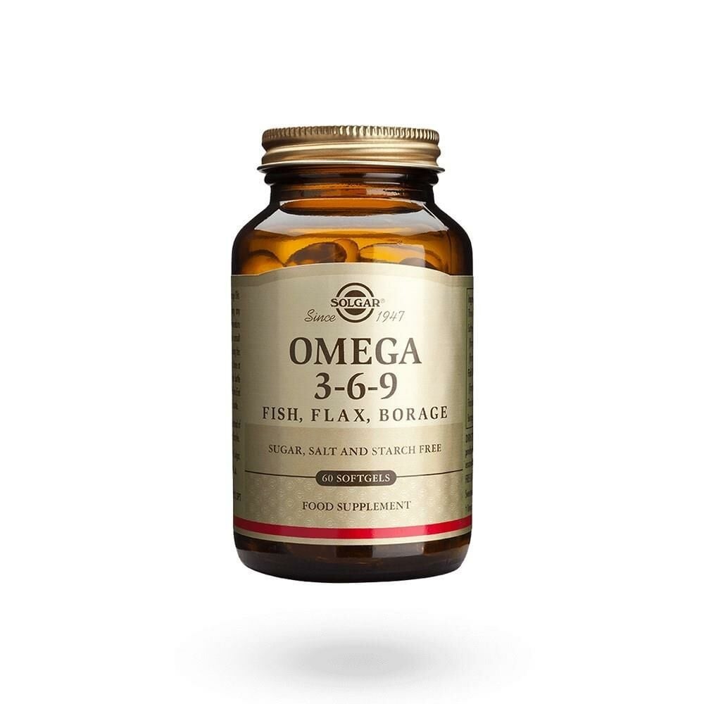 Solgar EFA 1300 mg Omega 3-6-9 60 Yumuşak Jelatinli Kapsül
