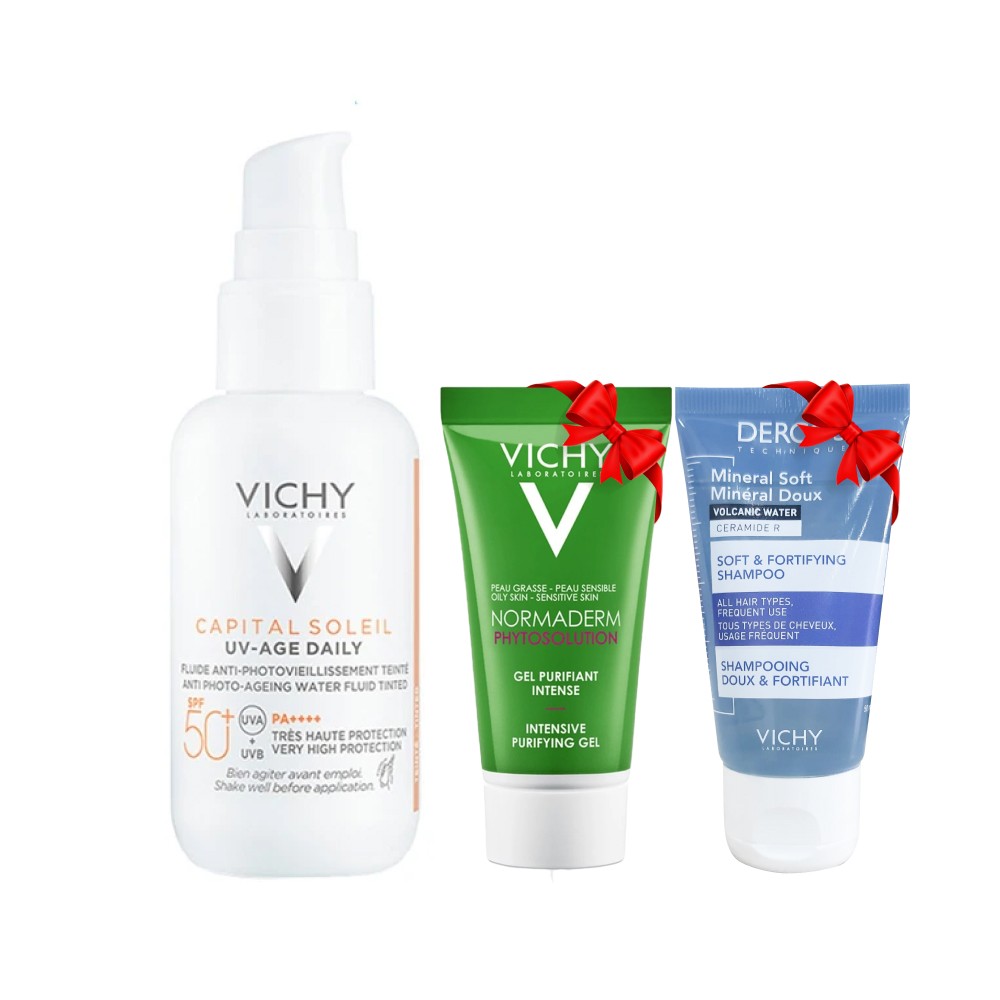 Vichy Capital Soleil UV-Age Daily SPF 50+ Güneş Koruyucu 40 ml