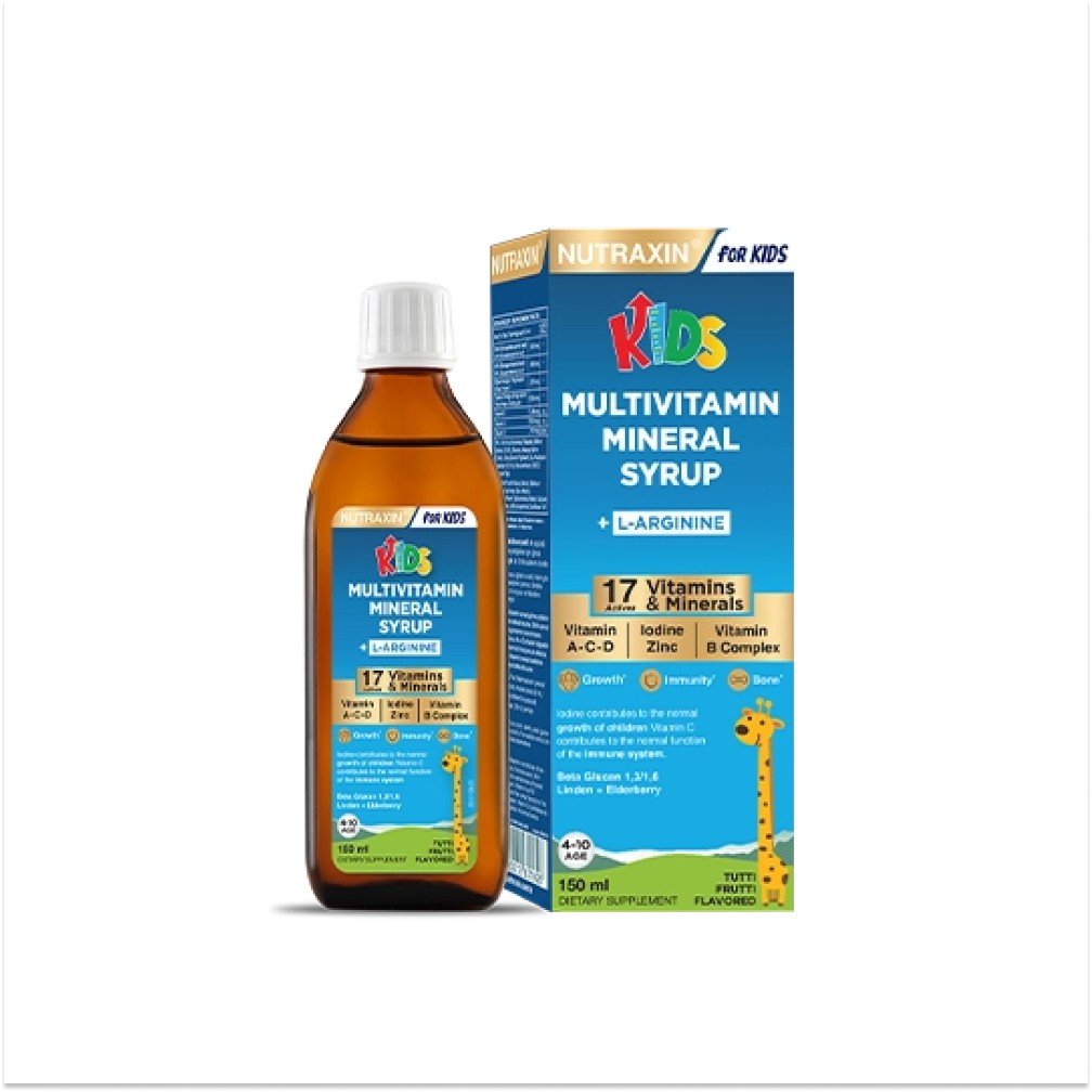 Nutraxin Kids Multivitamin Şurup 150 ml