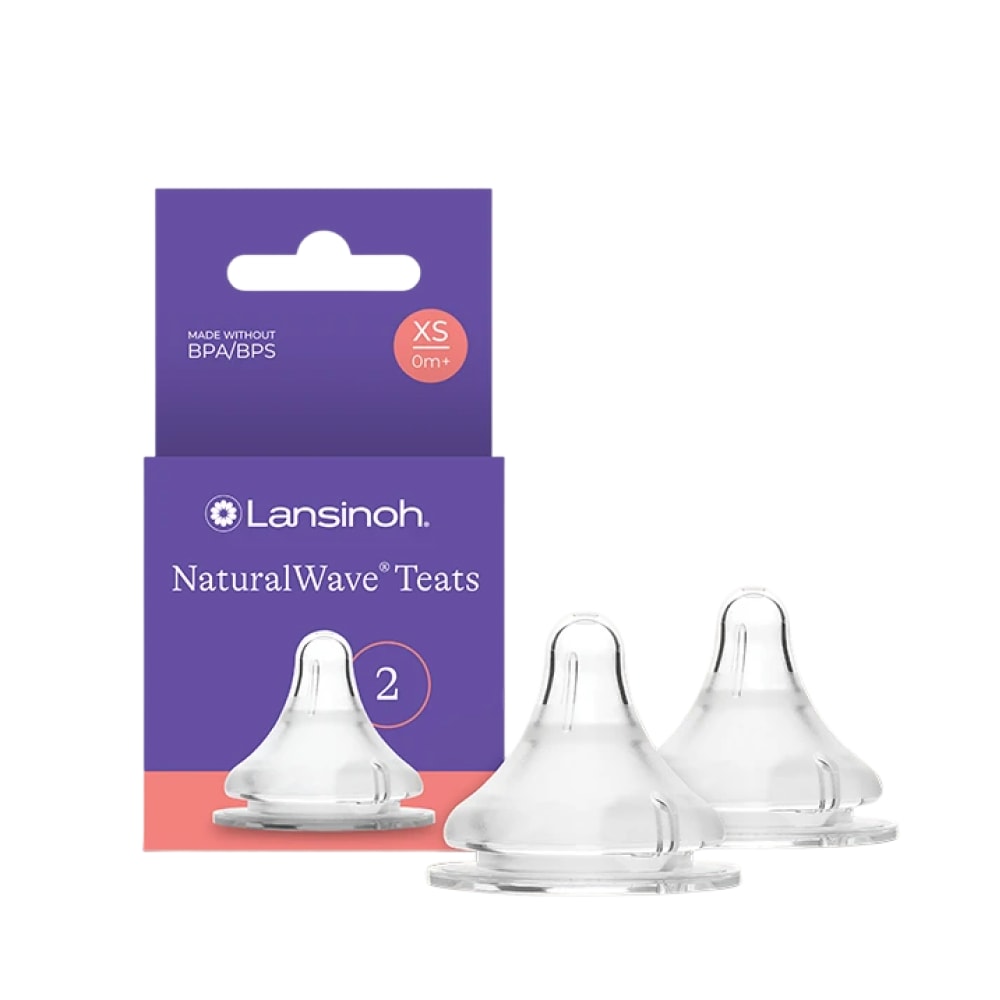 Lansinoh Natural Wave Biberon Emziği Ekstra Yavaş Akışlı