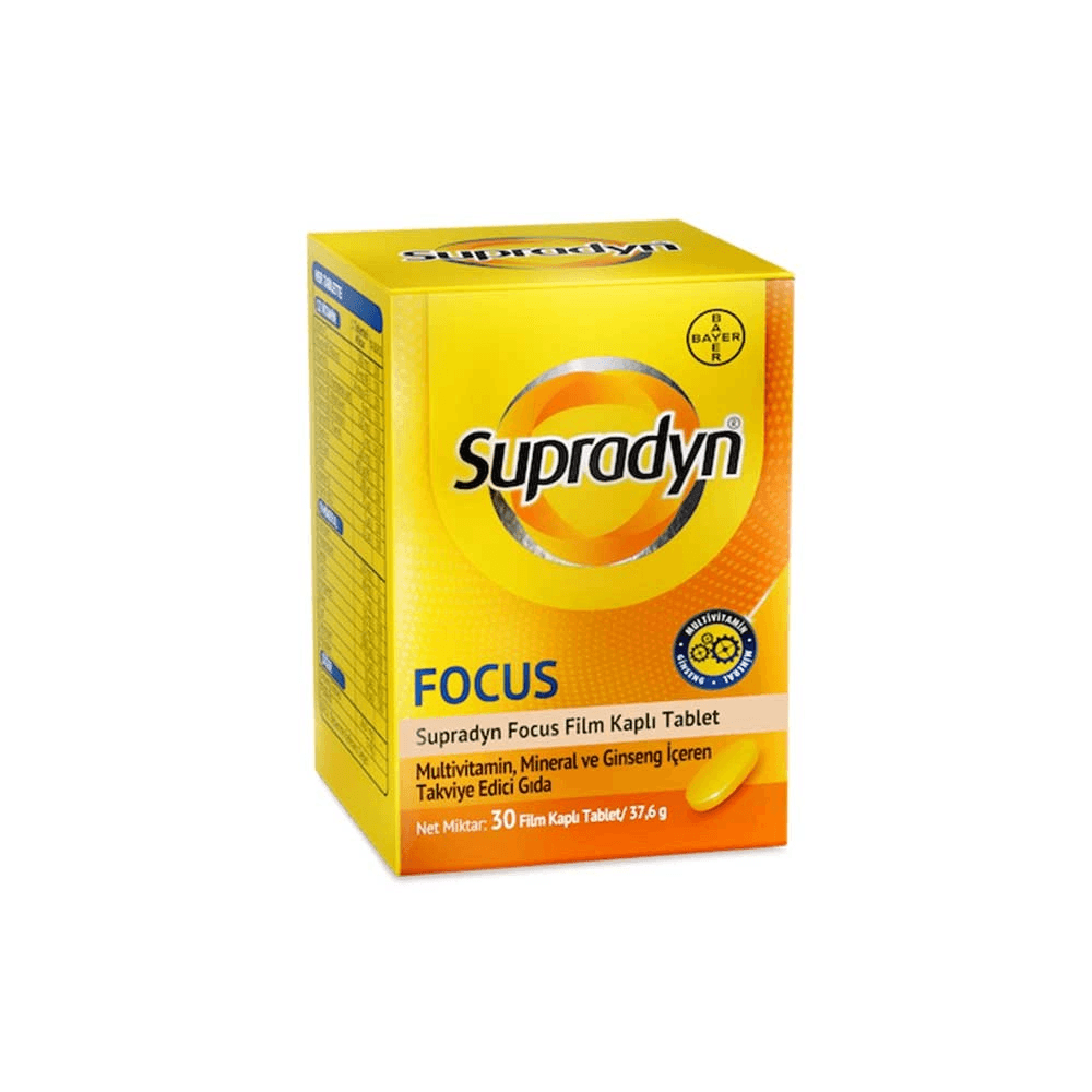 Supradyn Focus 30 Film Kaplı Tablet