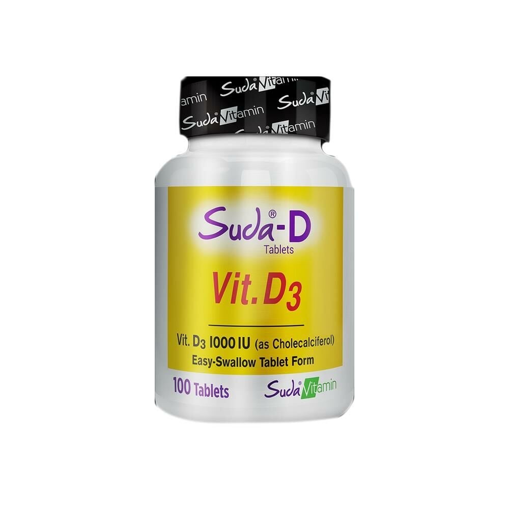 Suda Vitamin D3 100 Tablet