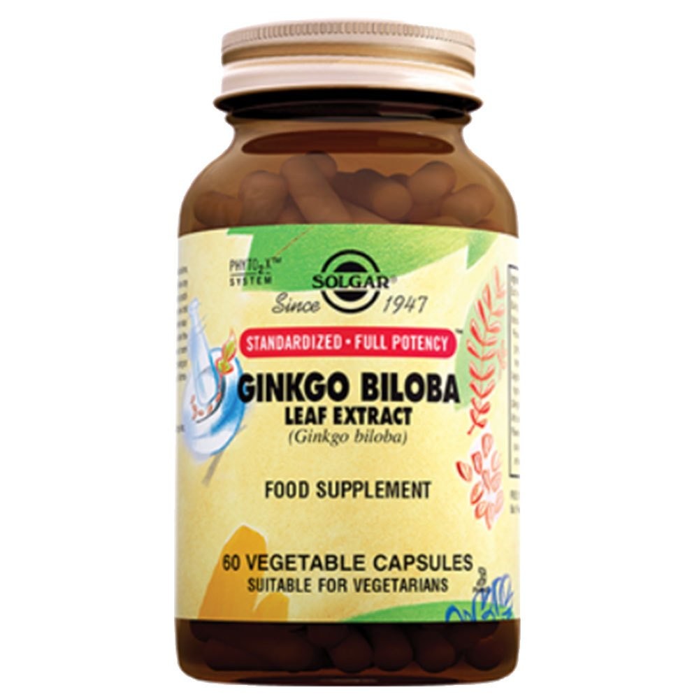 Solgar Ginkgo Biloba Leaf Extract 60 Tablet