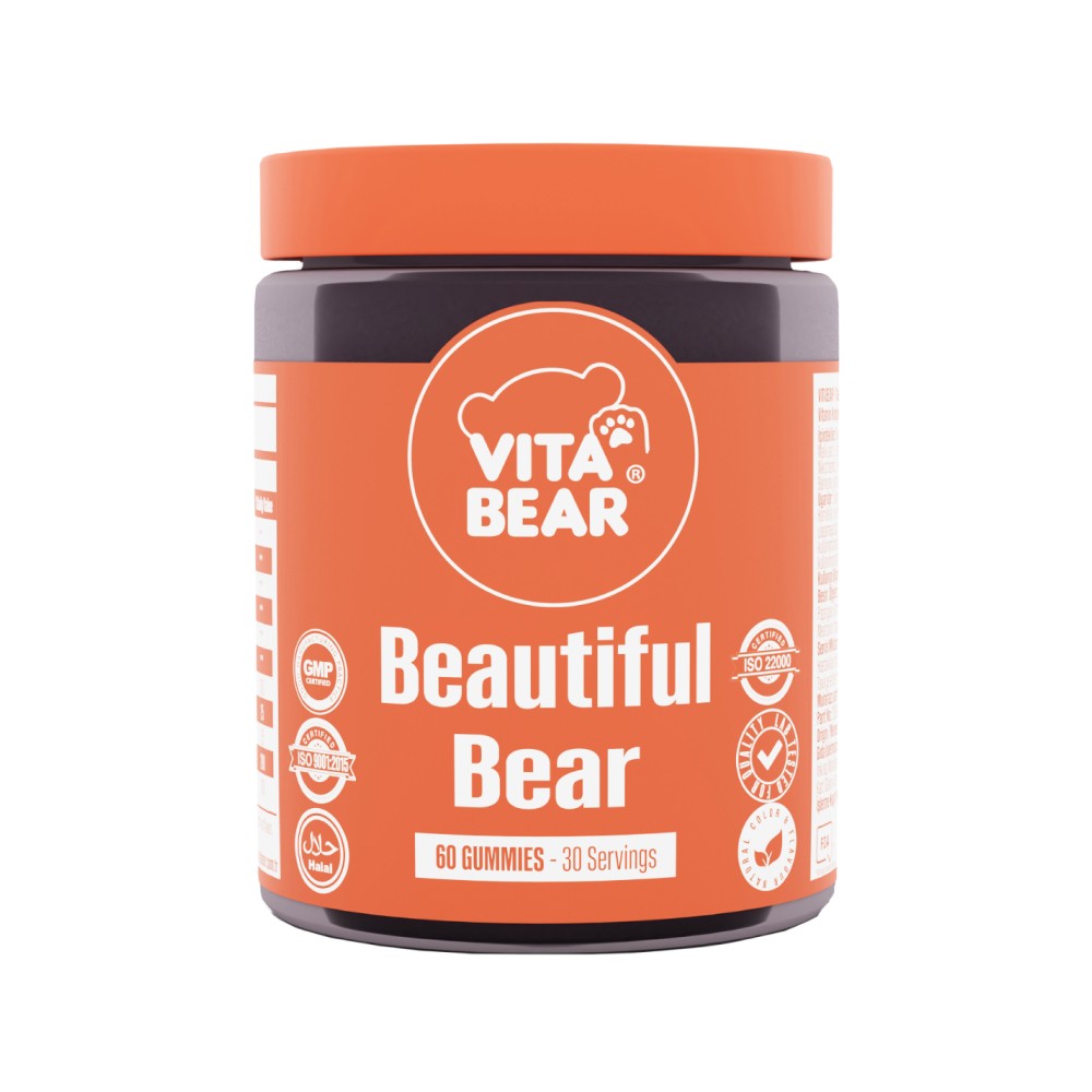 Vita Bear Beautiful Bear Cilt Vitamini 60 Adet