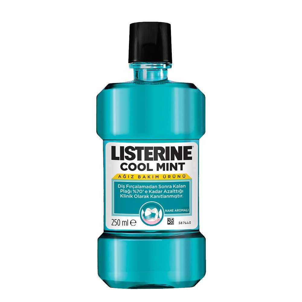 Listerine Cool Mint Nane Aromalı Ağız Çalkalama Suyu 250 ml