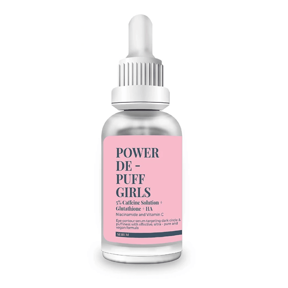 She Vec Power De Puff Girls Caffeine + Glutathione + Ha Yüz Serumu 30 ml