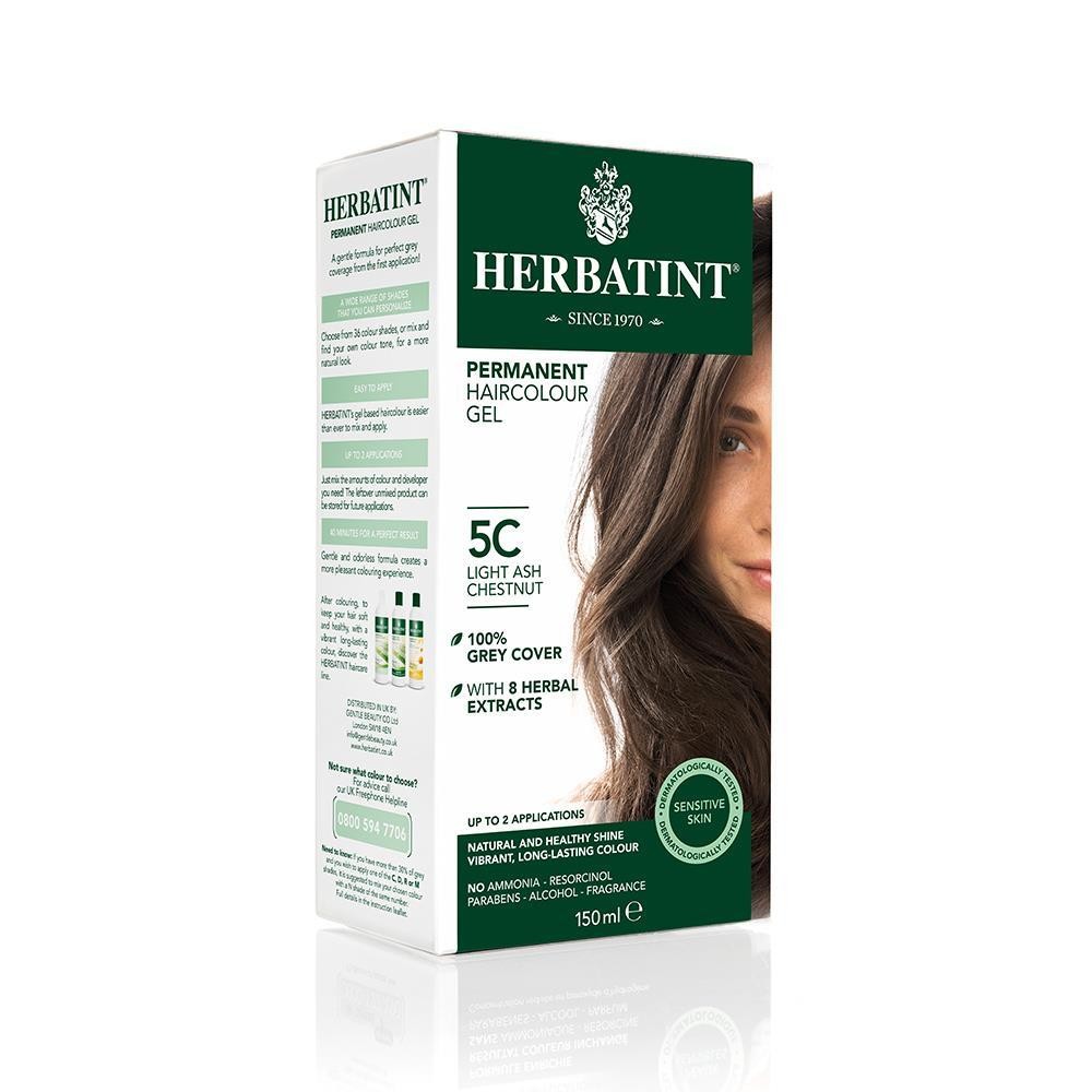 Herbatint Light Ash Chestnut 5C Açık Küllü Kestane Saç Boyası 150 ml