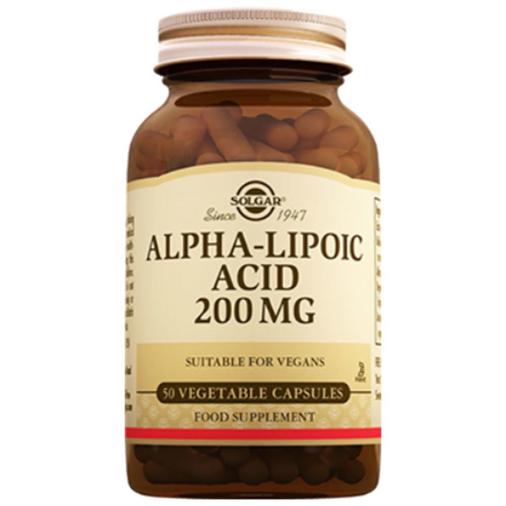 Solgar Alpha Lipoic Acid 200 mg 50 Kapsül