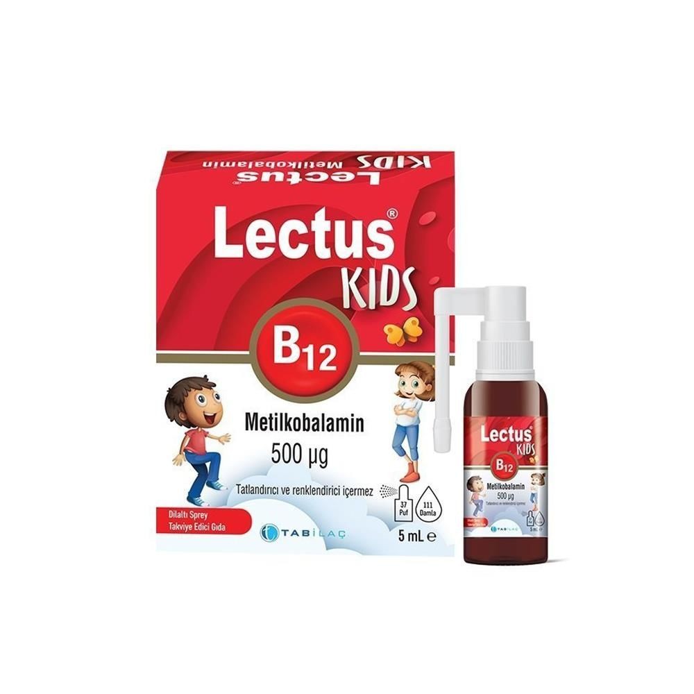 Lectus Kids B12 Metilkobalamin 500 mcg Sprey 5 ml