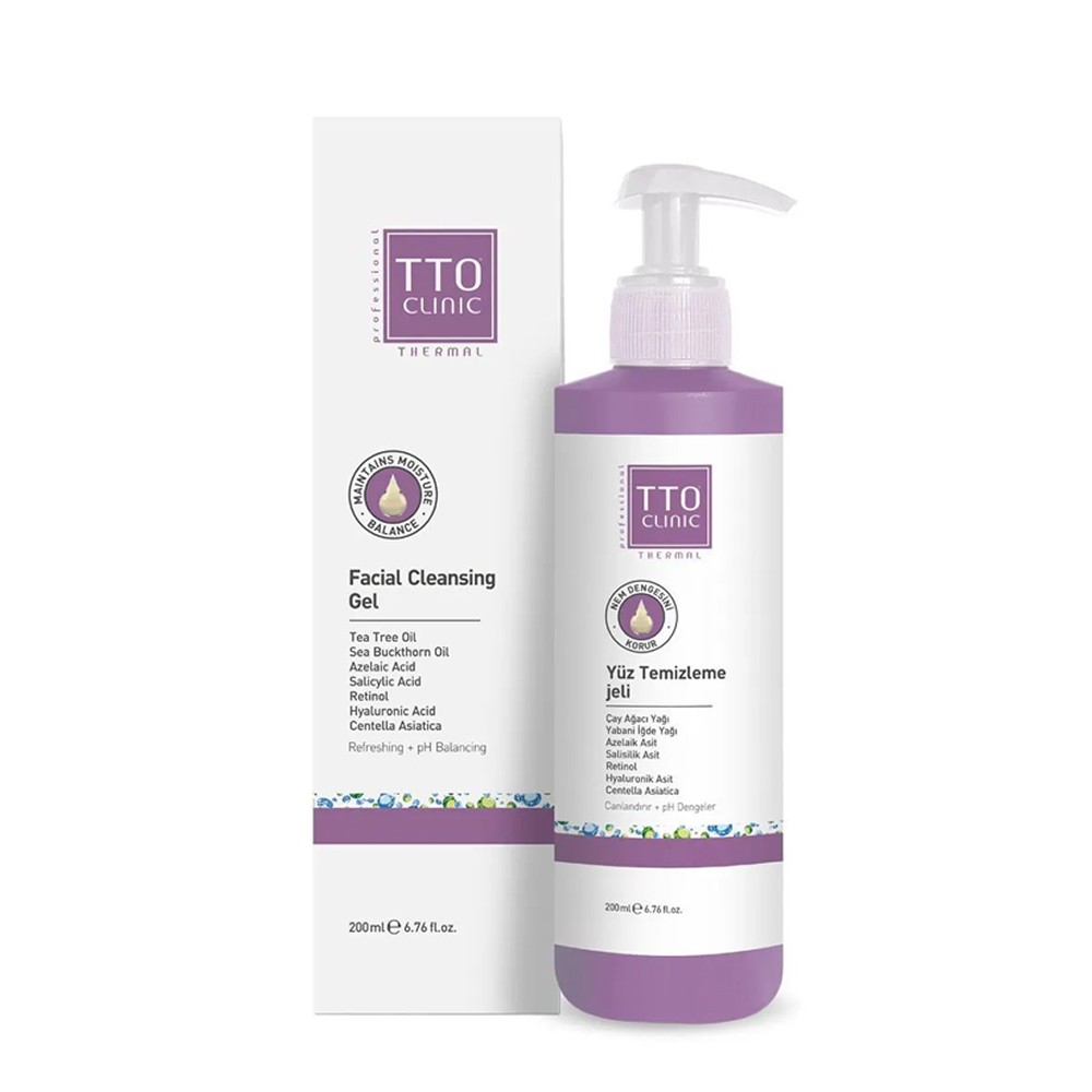 TTO Clinic Yüz Temizleme Jeli 200 ml