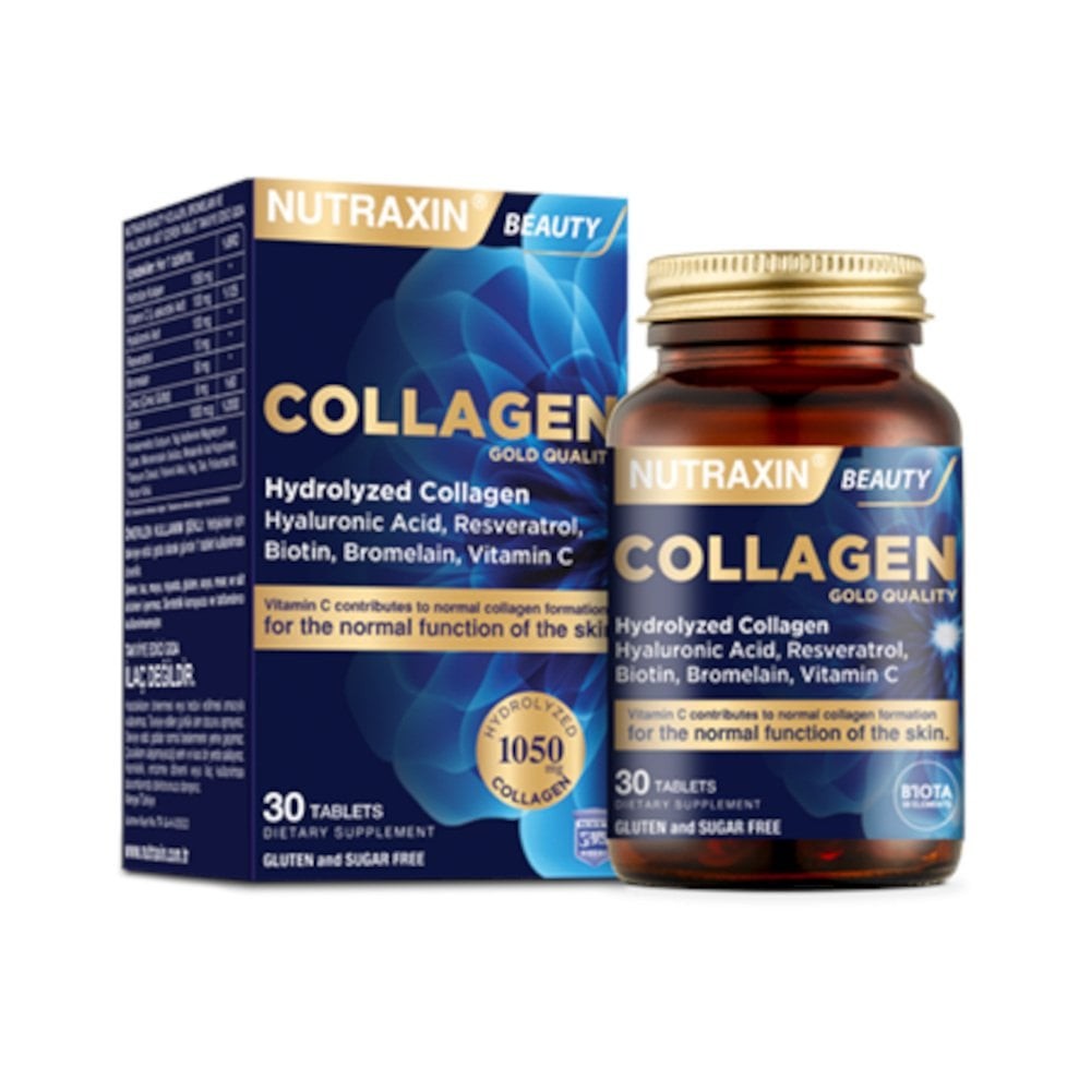 Nutraxin Collagen Gold Quality Kolajen 30 Tablet