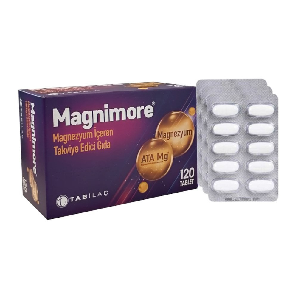 Magnimore Magnezyum 120 Tablet