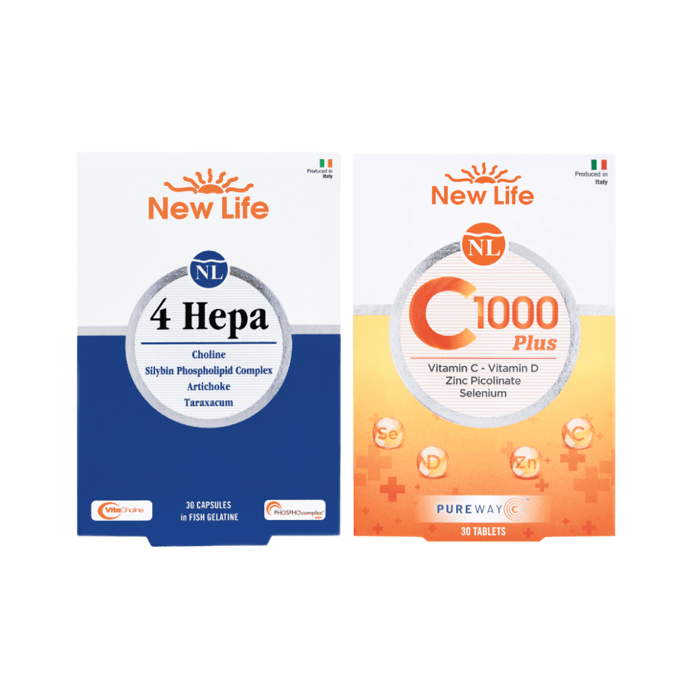New Life 4 Hepa + C1000 Plus 30 + 30 Tablet
