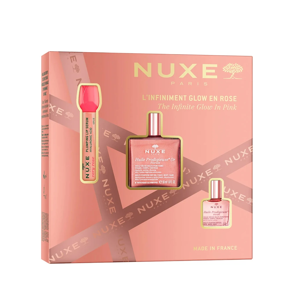 Nuxe XMAS The Infinitive Glow in Pink Sonsuz Pembe Seti