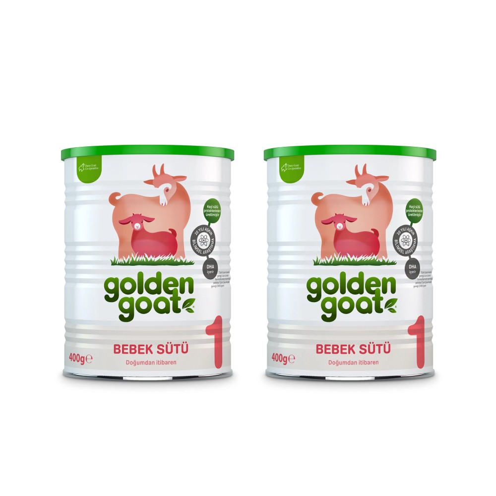 Golden Goat Keçi Bebek Sütü 1 Numara 400 g x 2 adet