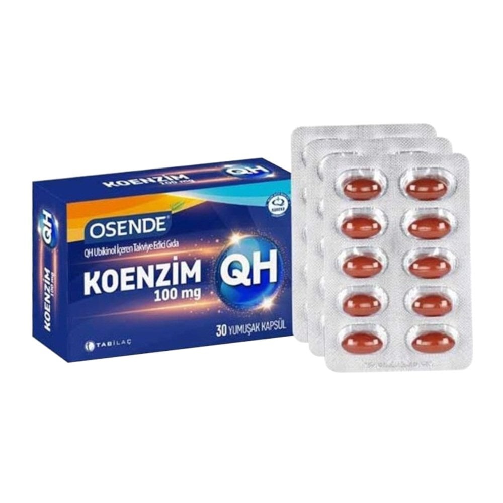 Osende Koenzim 100 mg QH 30 Yumuşak Kapsül