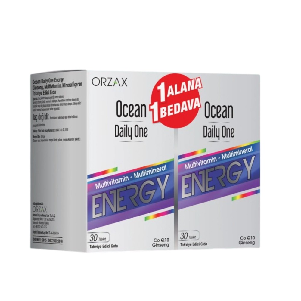 Orzax Ocean Daily One Energy 30 + 30 Tablet