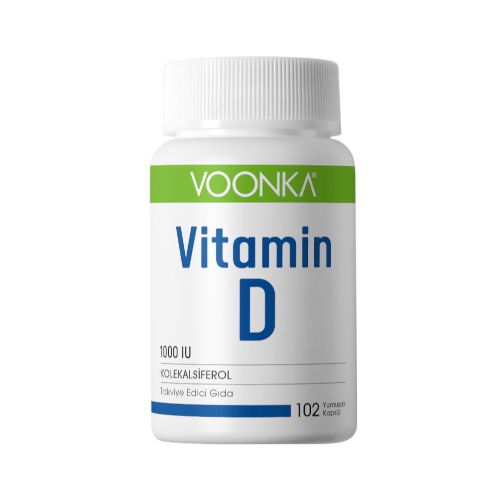 Voonka Vitamin D 102 Kapsül
