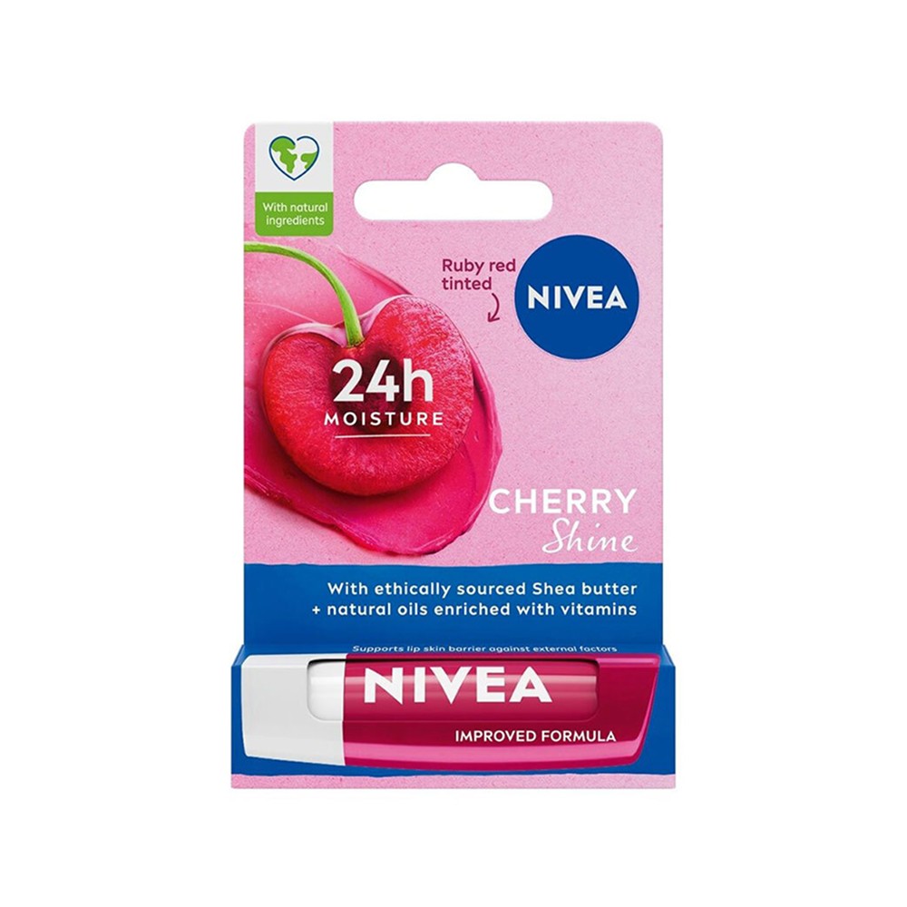 Nivea Cherry Kiraz Aromalı Dudak Bakım Kremi 4.8 g