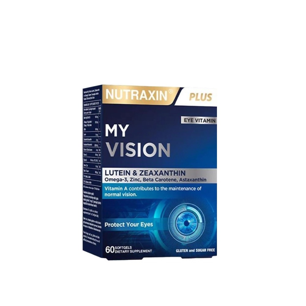 Nutraxin Plus My Vision Göz Vitamini 60 Kapsül