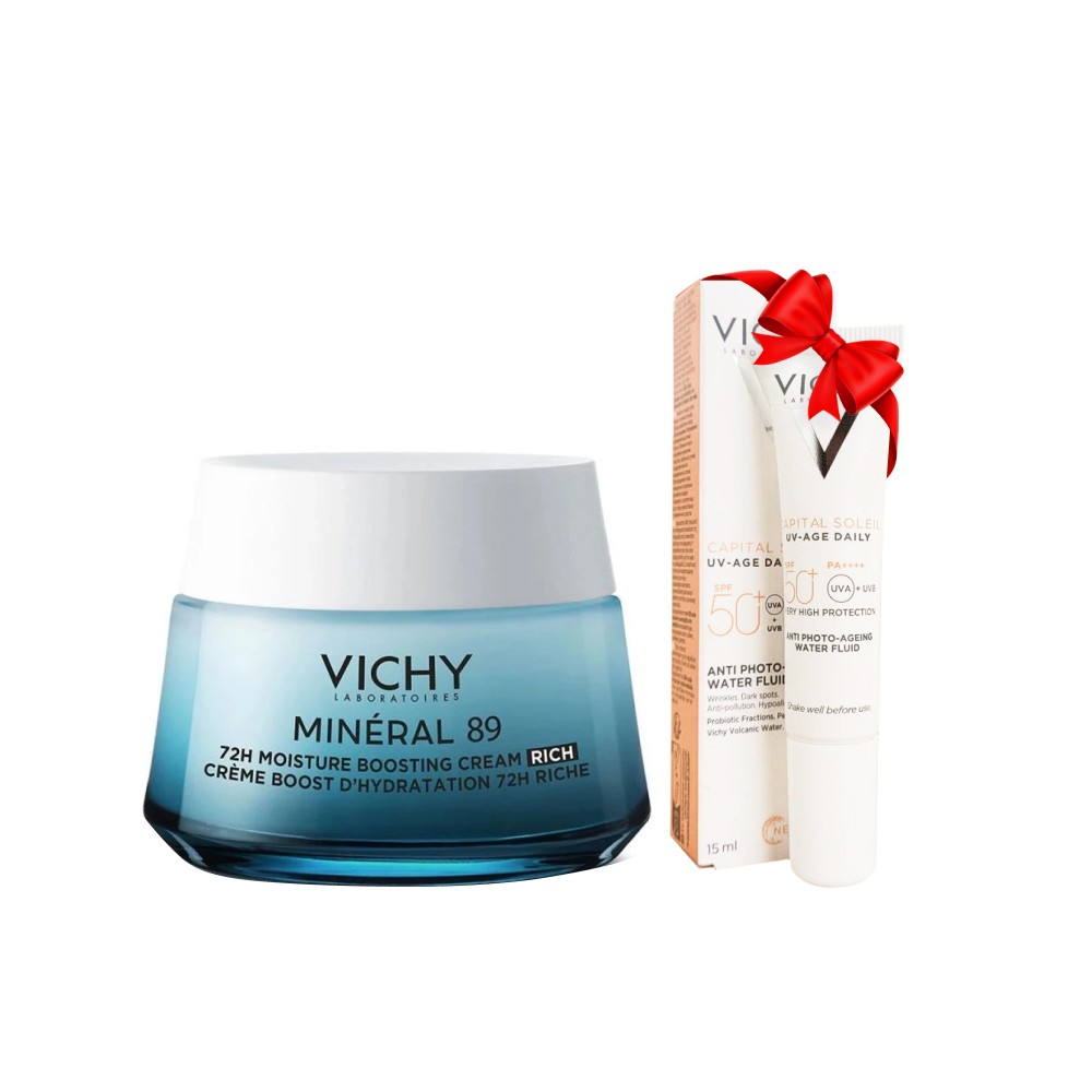 Vichy Mineral 89 Rich Moisture Boosting Cream 50 ml
