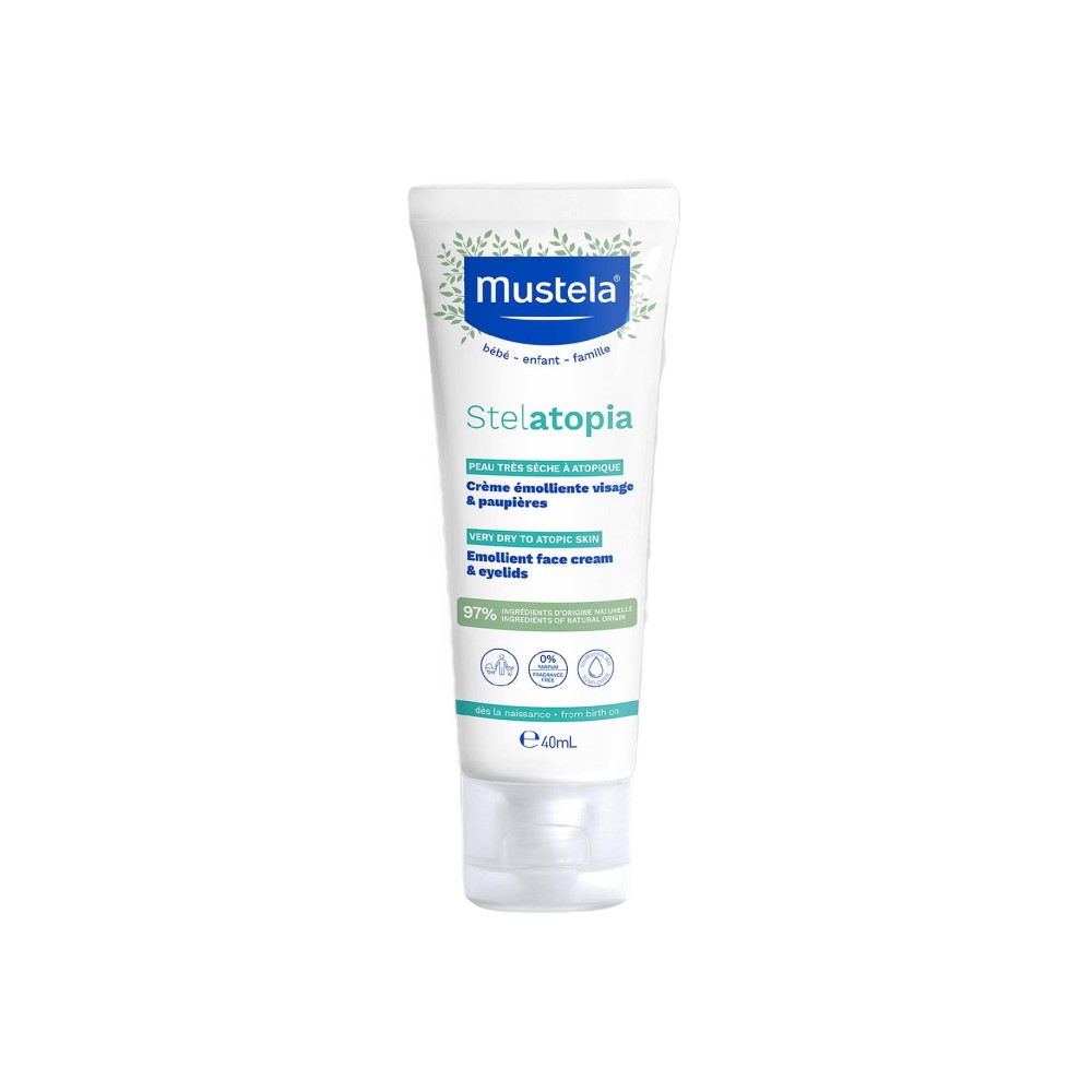 Mustela Stelatopia Emollient Face Cream Yüz Kremi 40 ml