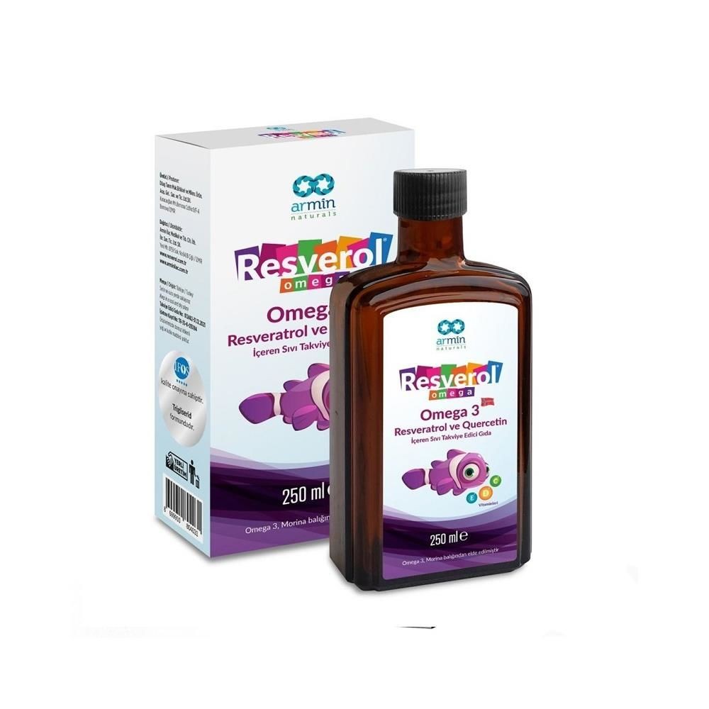 Resverol Omega 3 Resveratrol Quercetin 250 ml