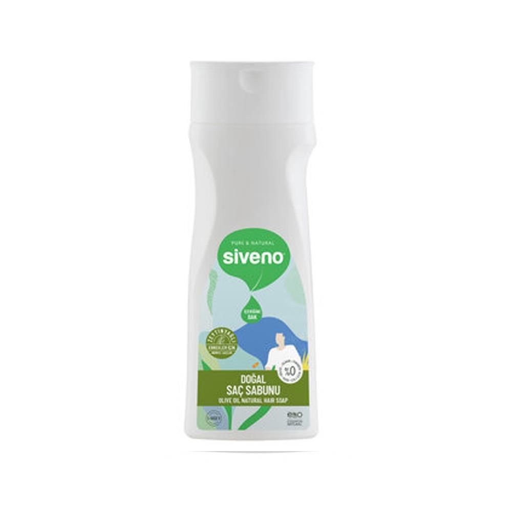Siveno Zeytinyağlı Doğal Saç Sabunu 300 ml