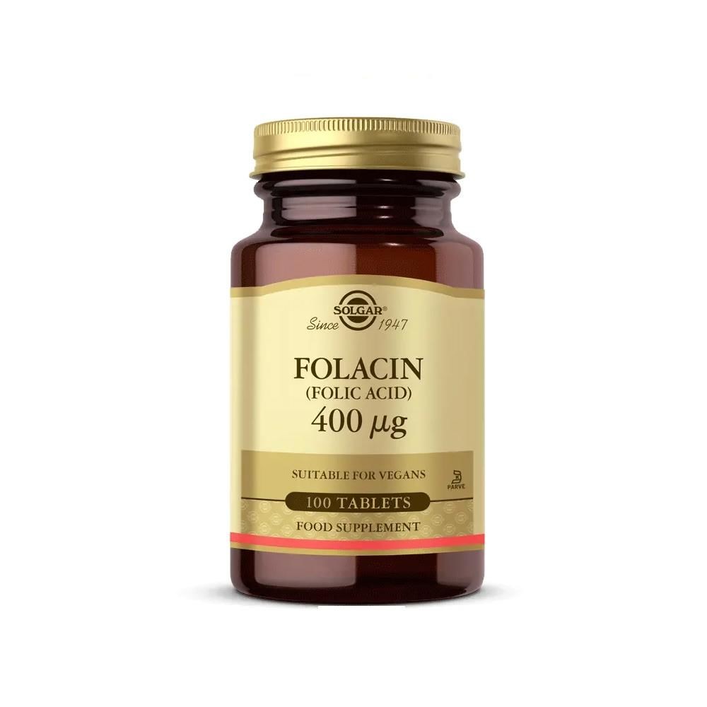 Solgar Folic Acid 400 Mcg 100 Tablet